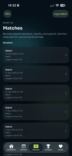 Kourt OS screenshot 1