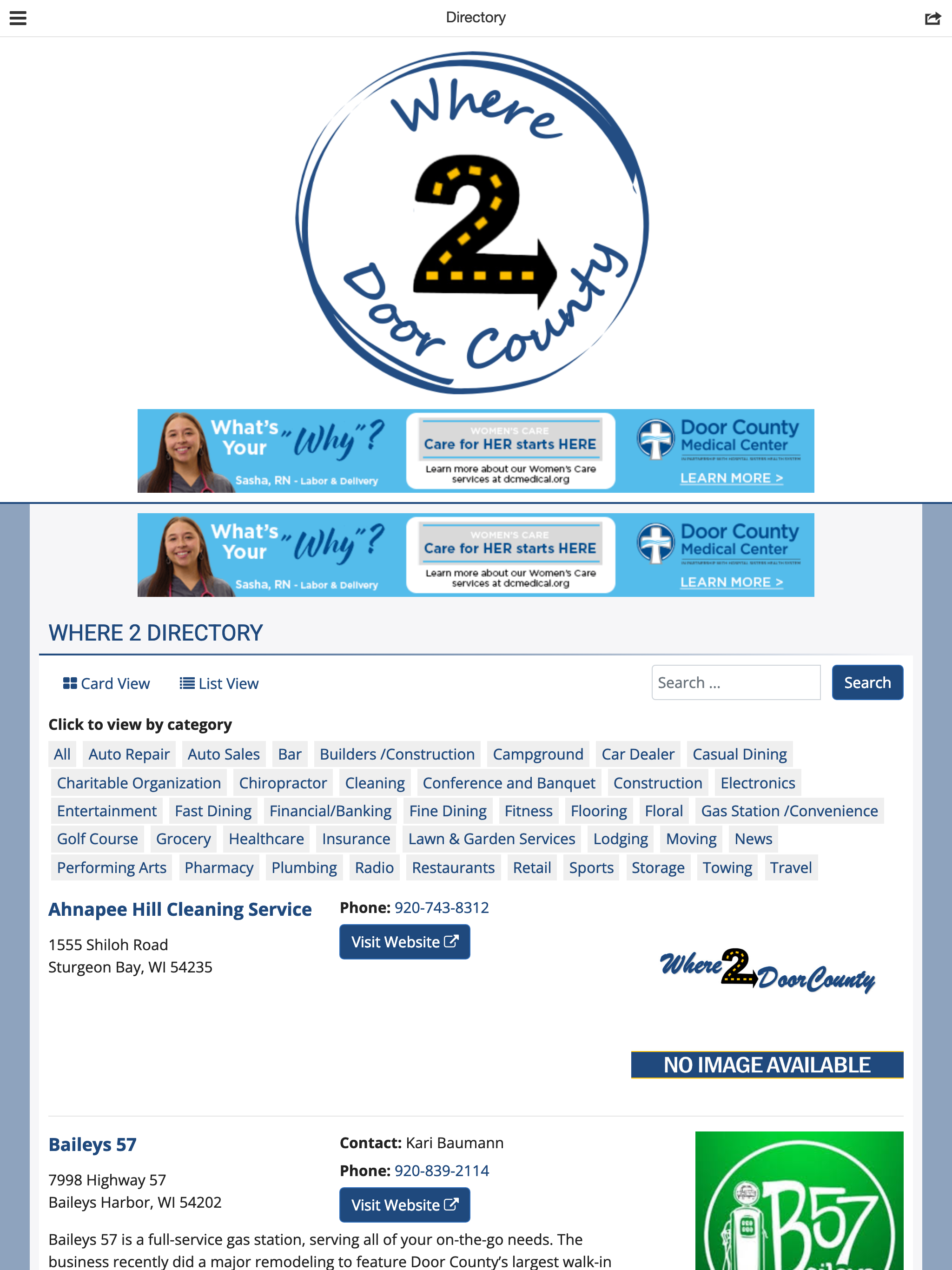 Where 2 DoorCounty screenshot 8