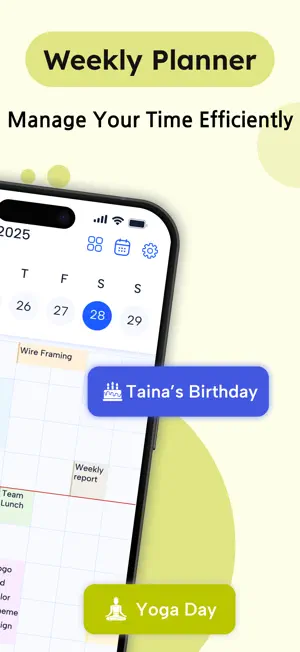 Calendar Planner - Agenda App screenshot 3