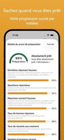 Examen VTC Taxi T3P CMA 2026 iPhone screenshot