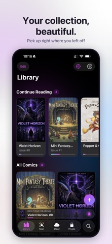 Lenticule: Comic Book Reader screenshot