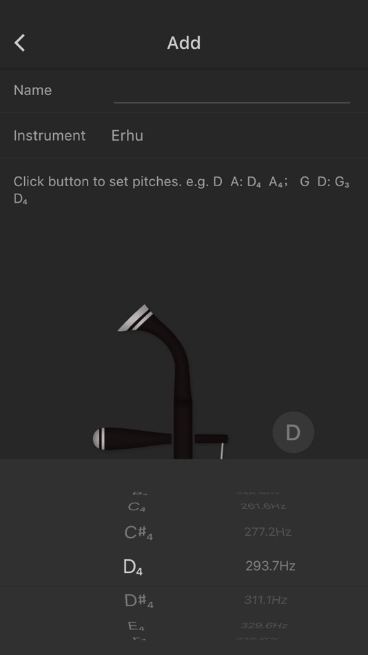 #5. Erhu Tuner - Tuner & Metronome (iOS) 由: Qiaochu Zhu