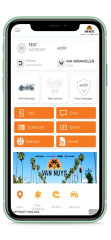 VAN NUYS CDJR screenshot