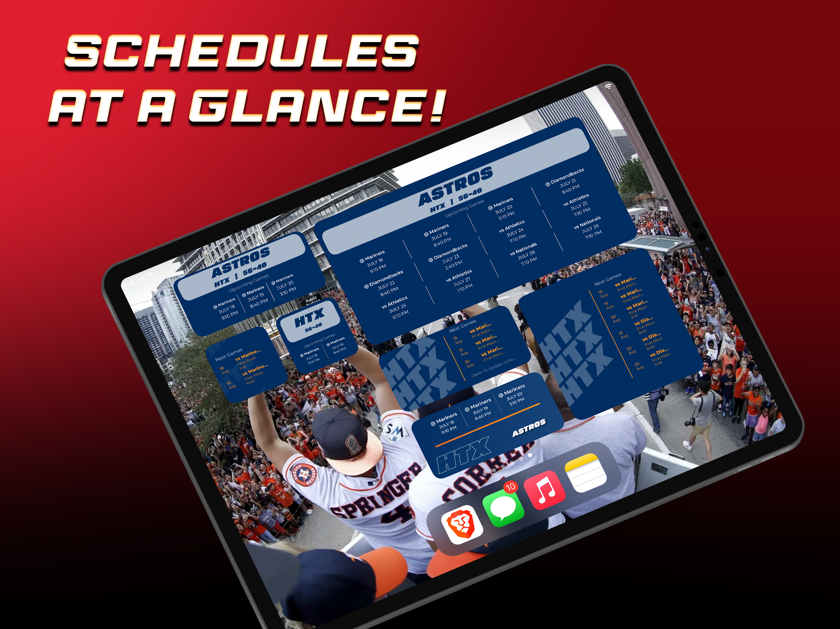 Fanaro: Sports Widgets