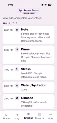 SINCE Health app screenshot 3