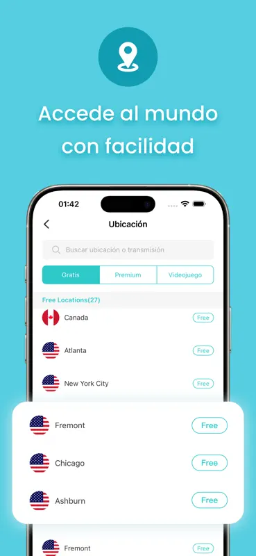 X-VPN: VPN rápido y seguro screenshot 3 of 9