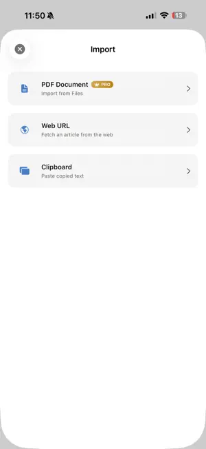 Flocus - Speed Reader screenshot 3