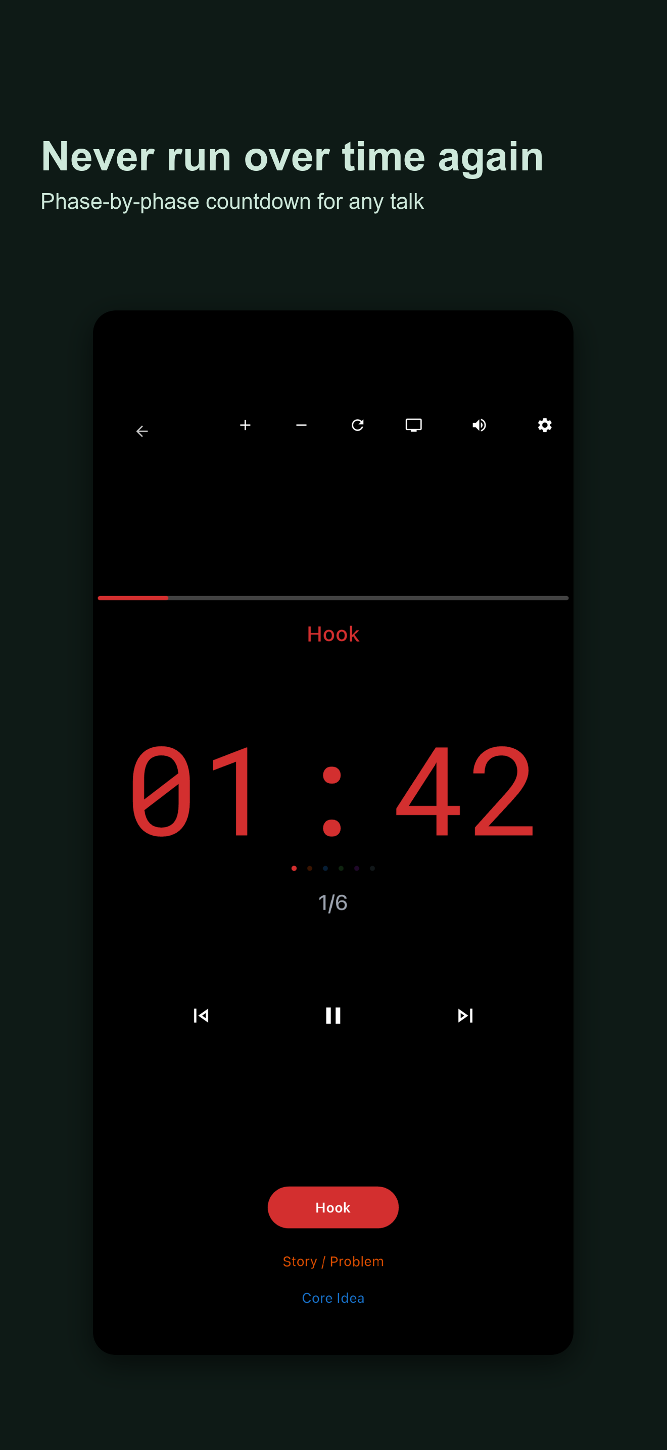 Talk Timer: Speech & Pitch screenshot 10