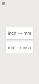 inch mm converter screenshot