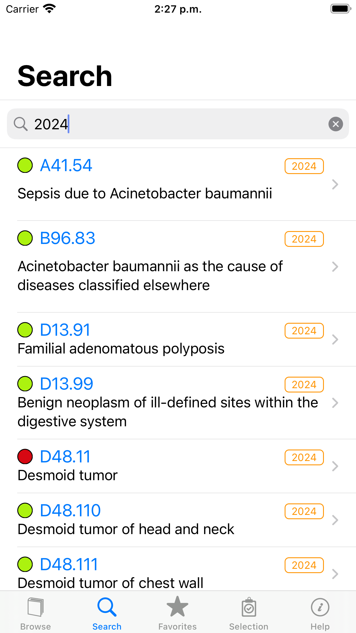 ICD 10 2025