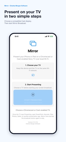 Mirror Local Cast iPhone screenshot