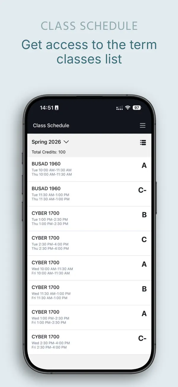 Screenshot #2 pour ARI Athletics Student App