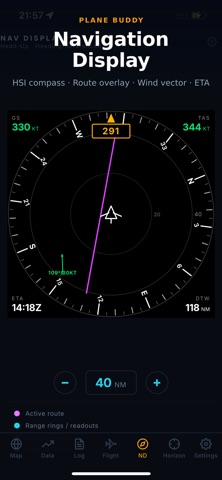 InFlight - Flight Map Screenshot 2 of 8