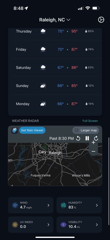 Snarky Weather - App de Tiempo | MWM