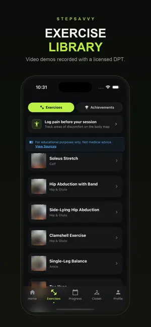 StepSavvy: Gait Analysis & PT screenshot 4