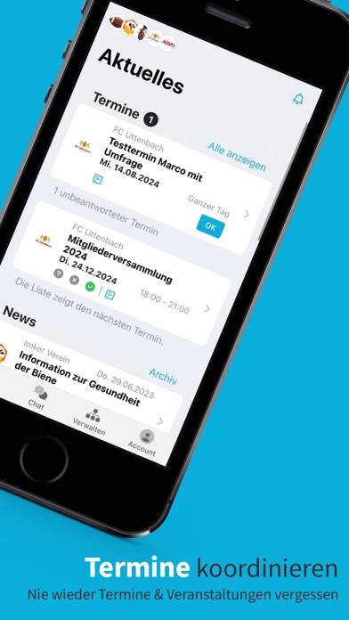 Vereinsplaner: App für Vereine Screenshot