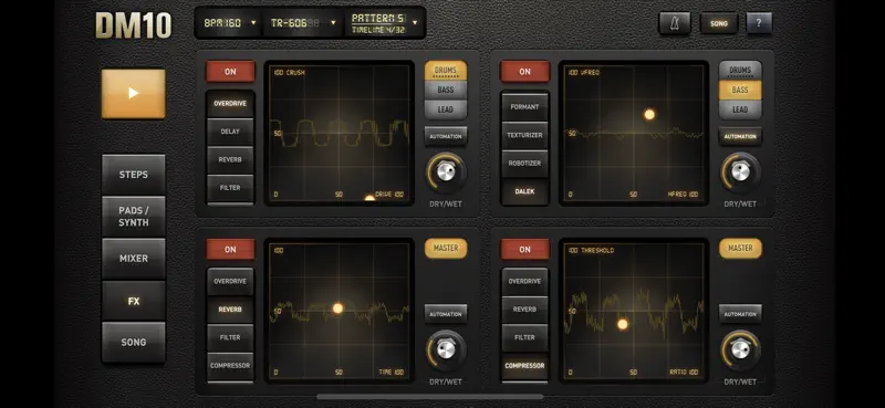 DM10 - Drum & Synth Machine screenshot 7 of 10