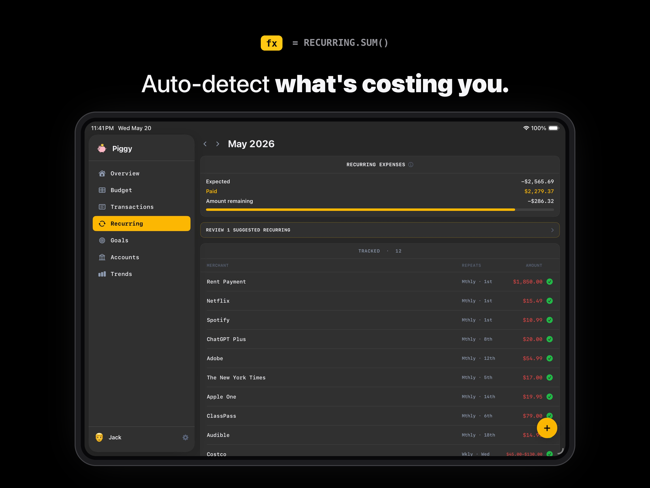 Piggy: Budget & Track Money screenshot 15