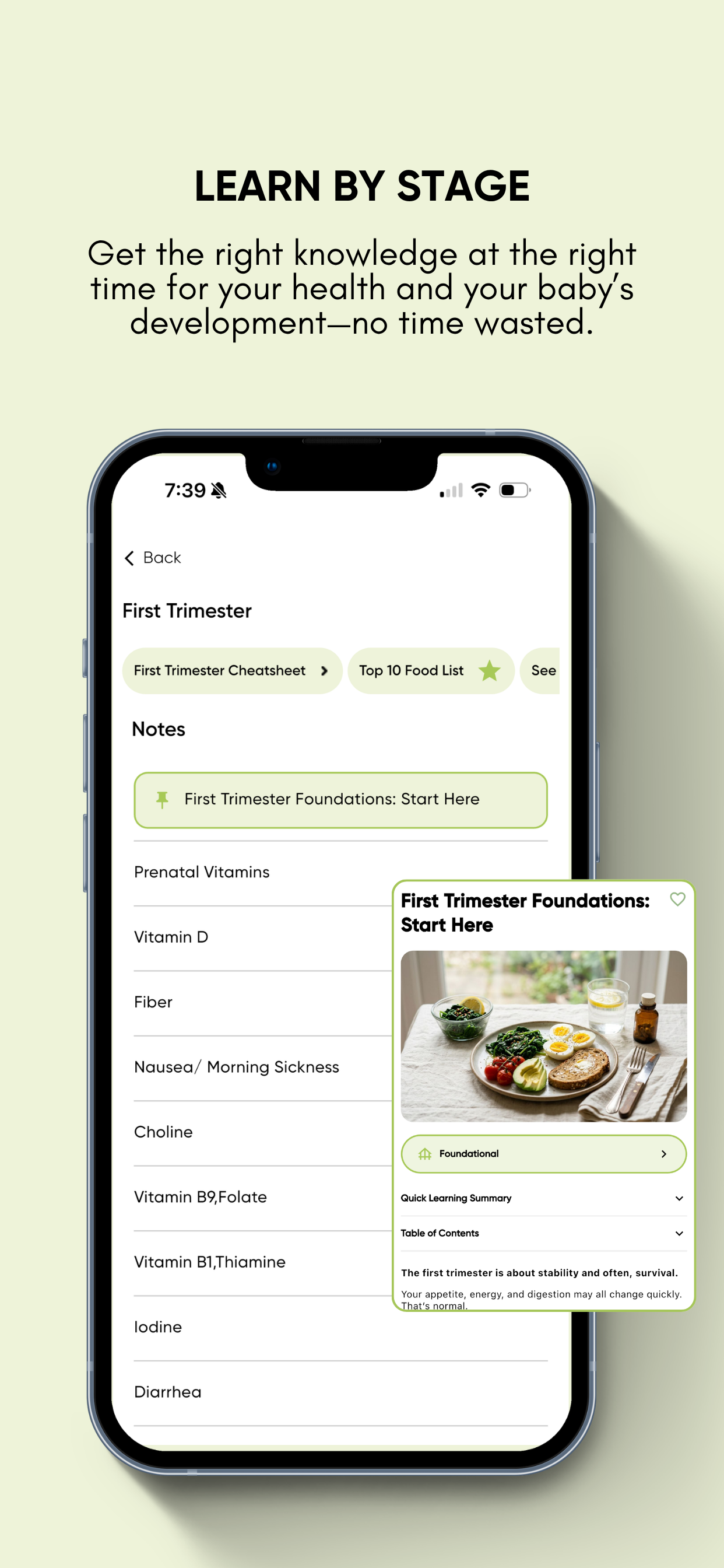 The Prenatal Nutrition Library screenshot 8