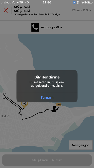 Taxiste Sürücü Screenshot