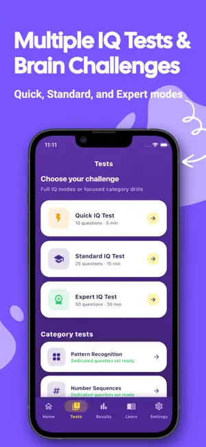 IQ Intelligence Test screenshot 2