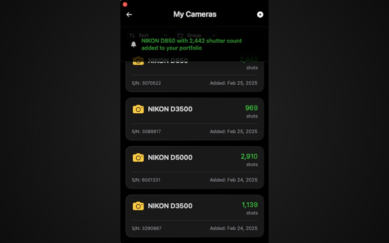 App screenshot