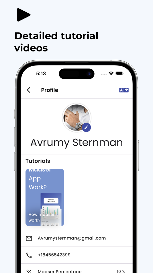 #7. Maaser App (iOS) 由: Sam Klein