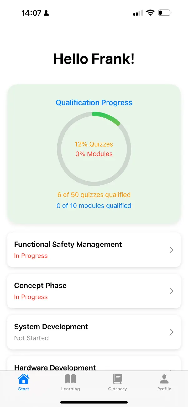 Screenshot #2 pour ISO26262 Learning