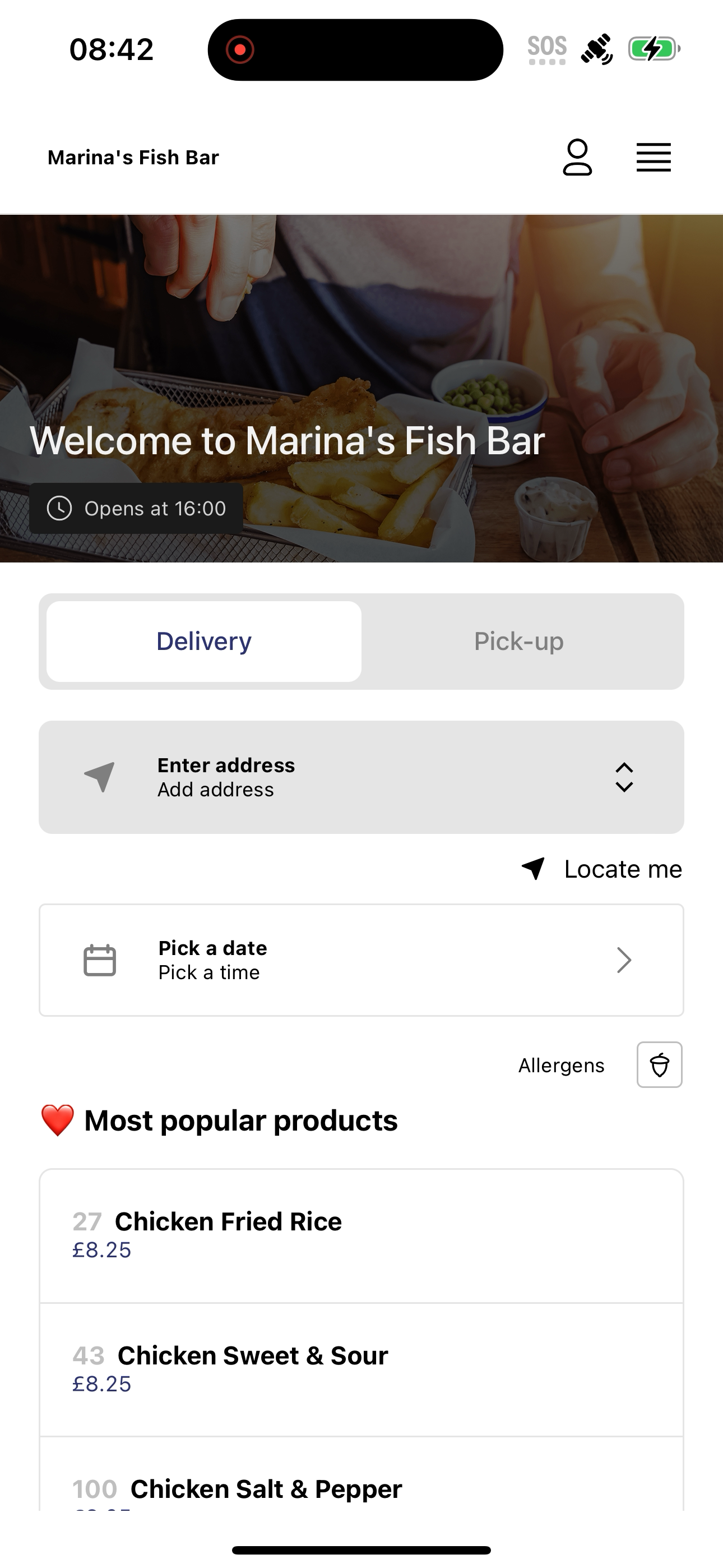 Marina's Fish Bar screenshot 5
