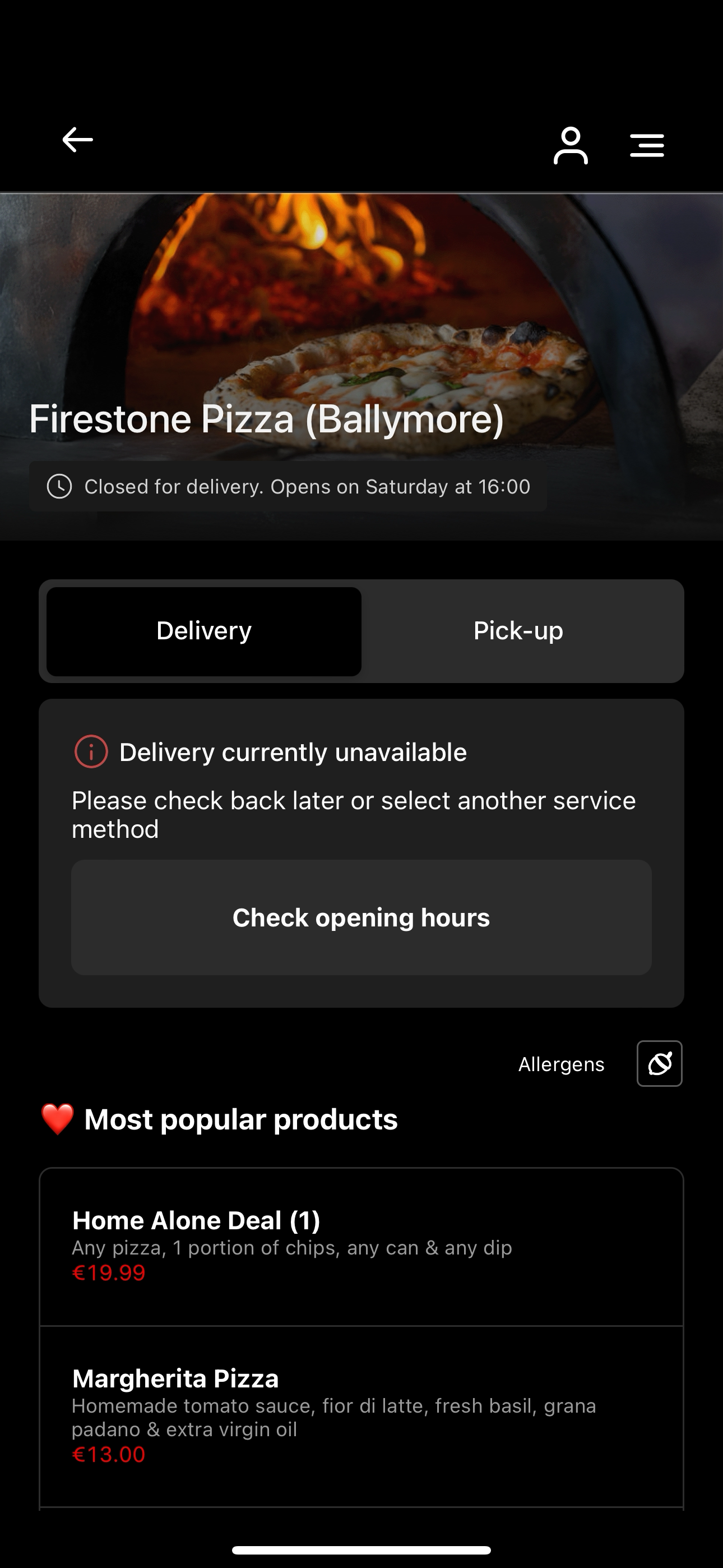 Firestone Pizza screenshot 3
