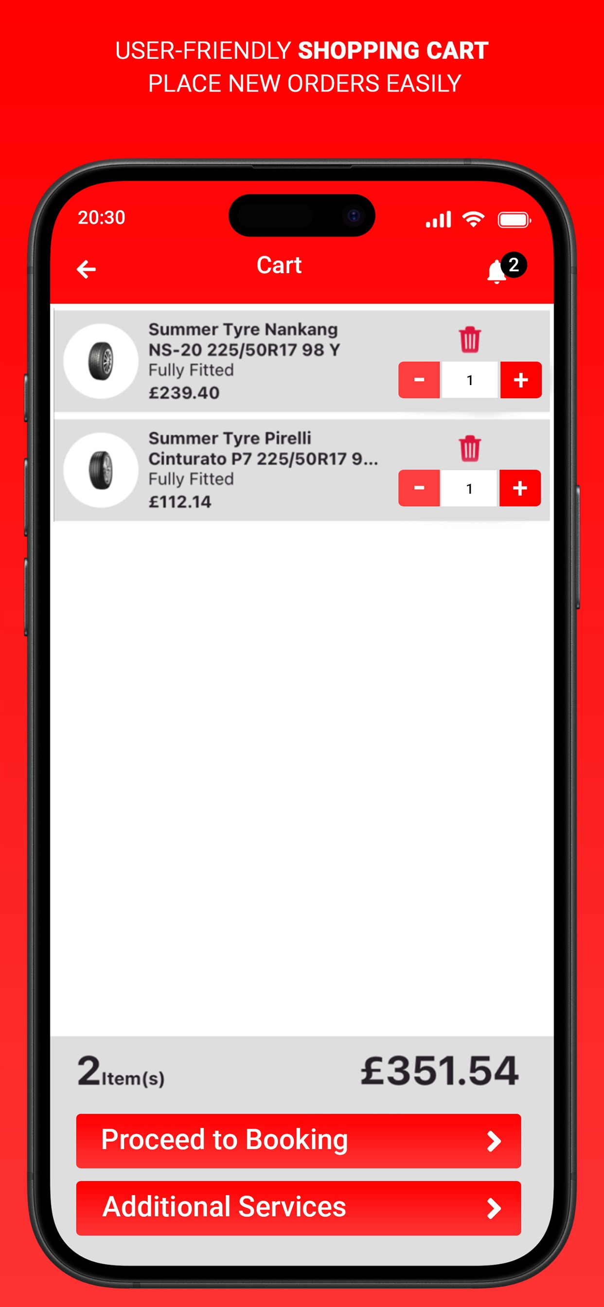 Screenshot 4 of Ford Lane Tyres