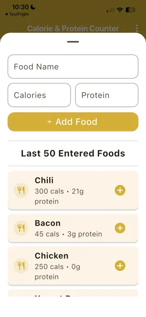 EZ Calorie Counter screenshot 2