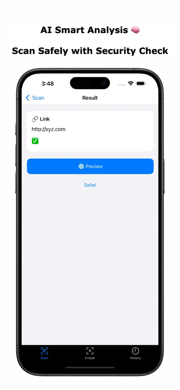 Screenshot #3 pour QR Code Reader · Easy & Simple
