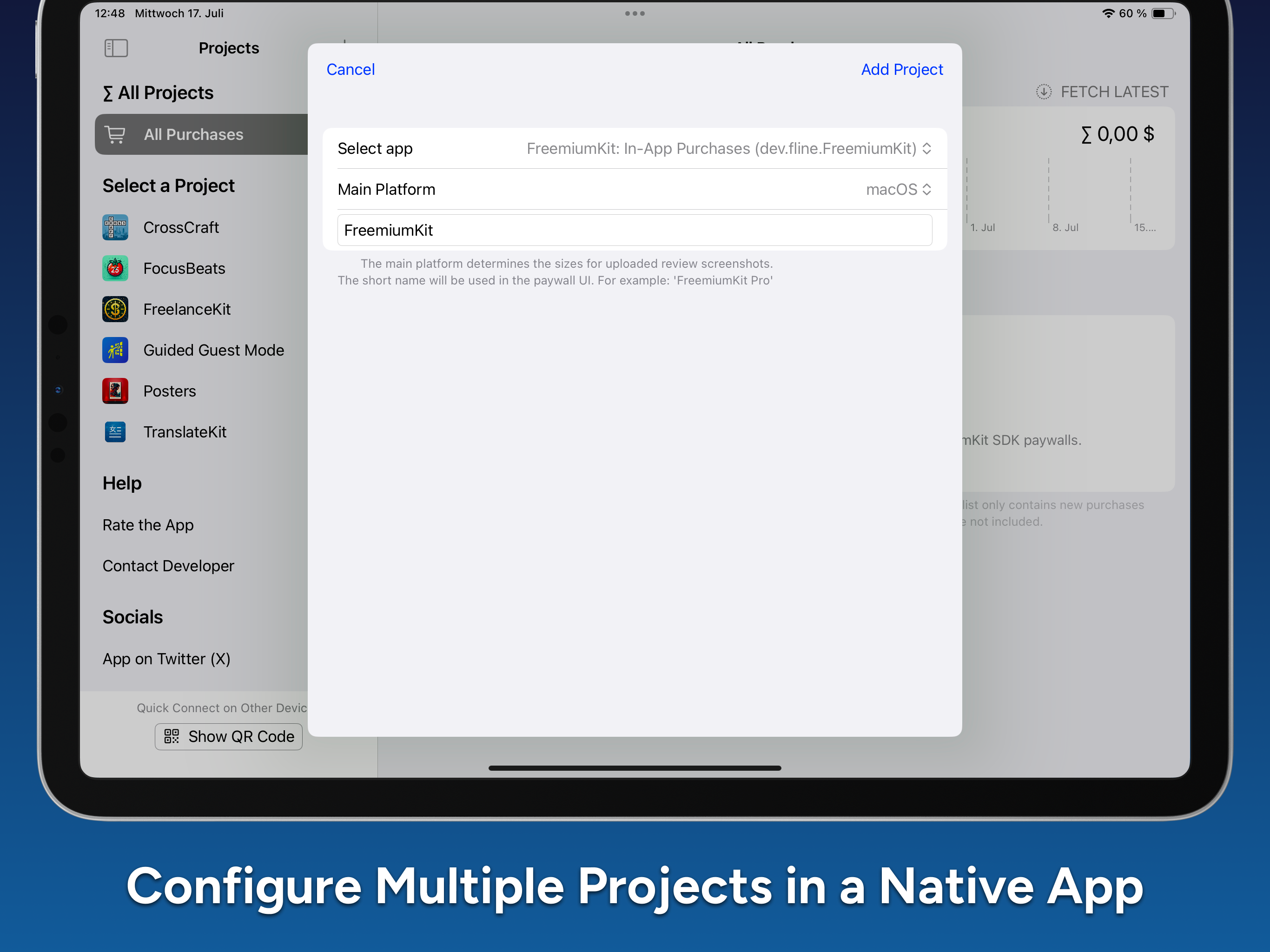 FreemiumKit: In-App Purchases