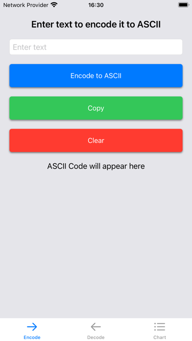 Screenshot #1 pour CodingASCII