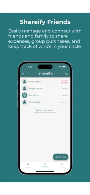 Shareify screenshot 1