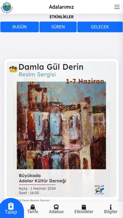 Adalar Belediyesi Screenshot