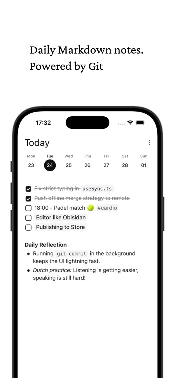 #1. Klad: Git & Markdown Notes (iOS) 게시자: Mauricio Coelho