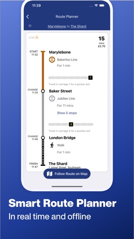 London Travel Tools Bundle – Tube Map Pro and Bus Times London Proのおすすめ画像3