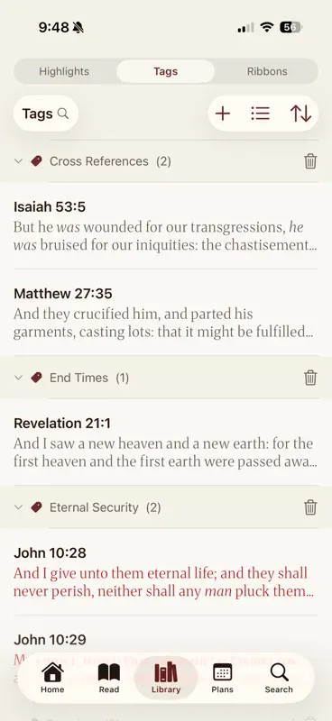KJV Only Bible App screenshot 9 of 10