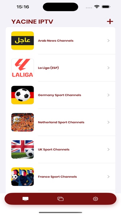 Yacine Player TV M3U IPTV Screenshot