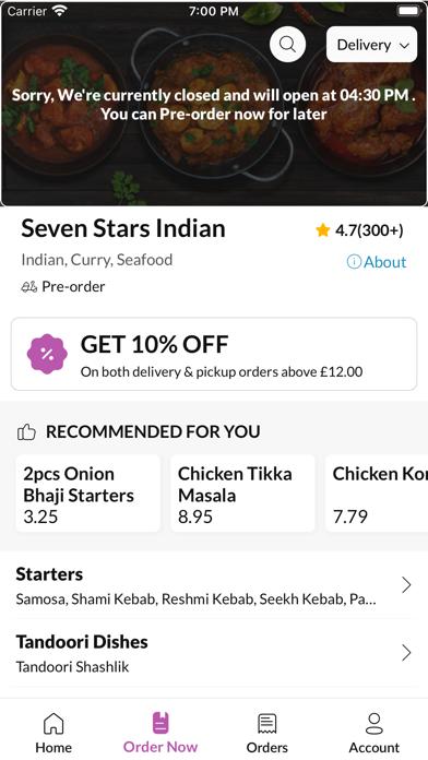 Seven Stars Indian Screenshot