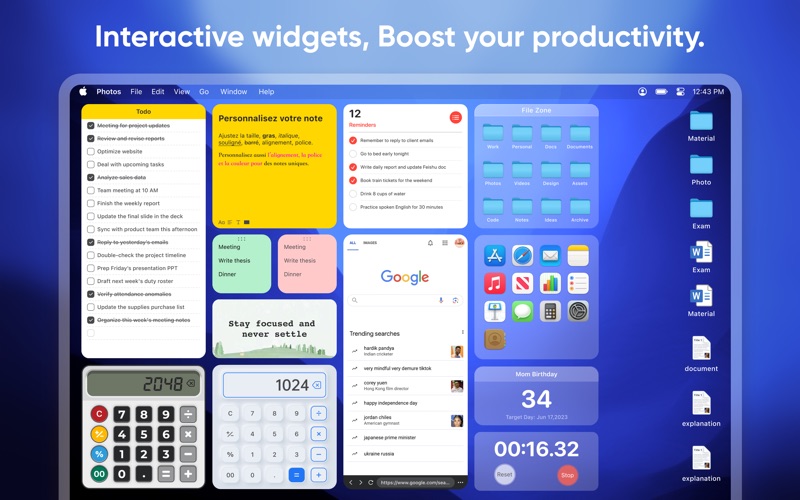 App screenshot