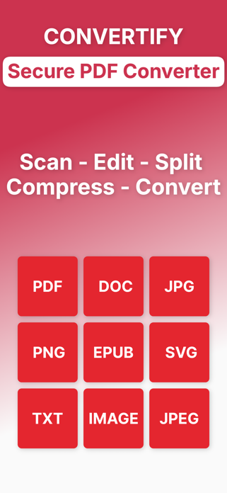 Convertify PDF: Converter Edit Screenshot 1 of 6