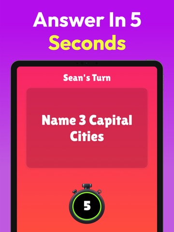 5 Second Guess - Group Game