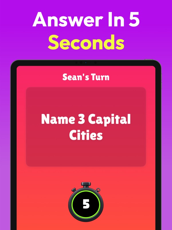 5 Second Guess - Group Game screenshot 5
