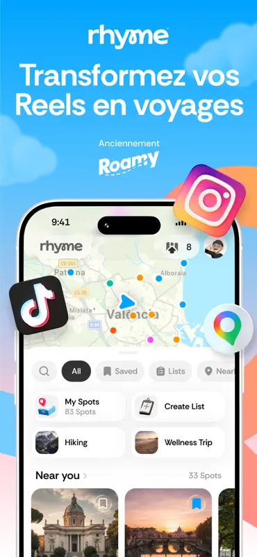 Rhyme: Planificateur de voyage screenshot 1 of 6