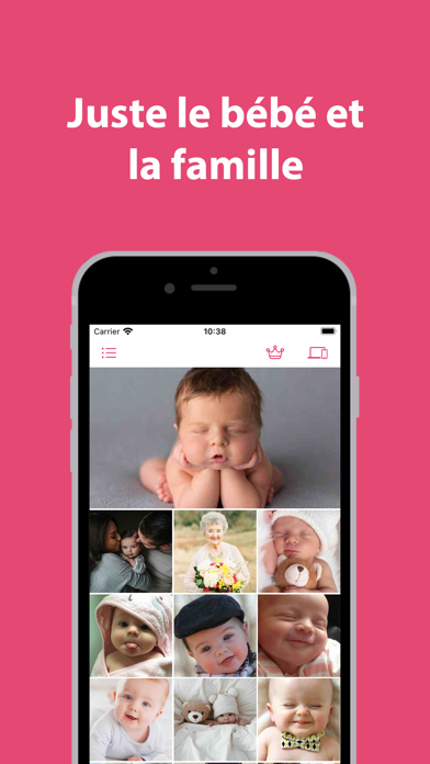 Screenshot #1 pour Baby Photo: Albums de Famille