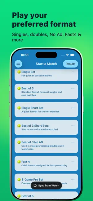 Matchpoints - Tennis Scoring screenshot 4