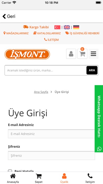 İşmont Screenshot